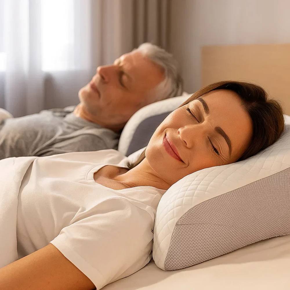 Oreiller ergonomique pour un sommeil confortable