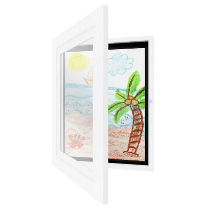Grand cadre photo A4 pour enfants avec rangement de 150 pages