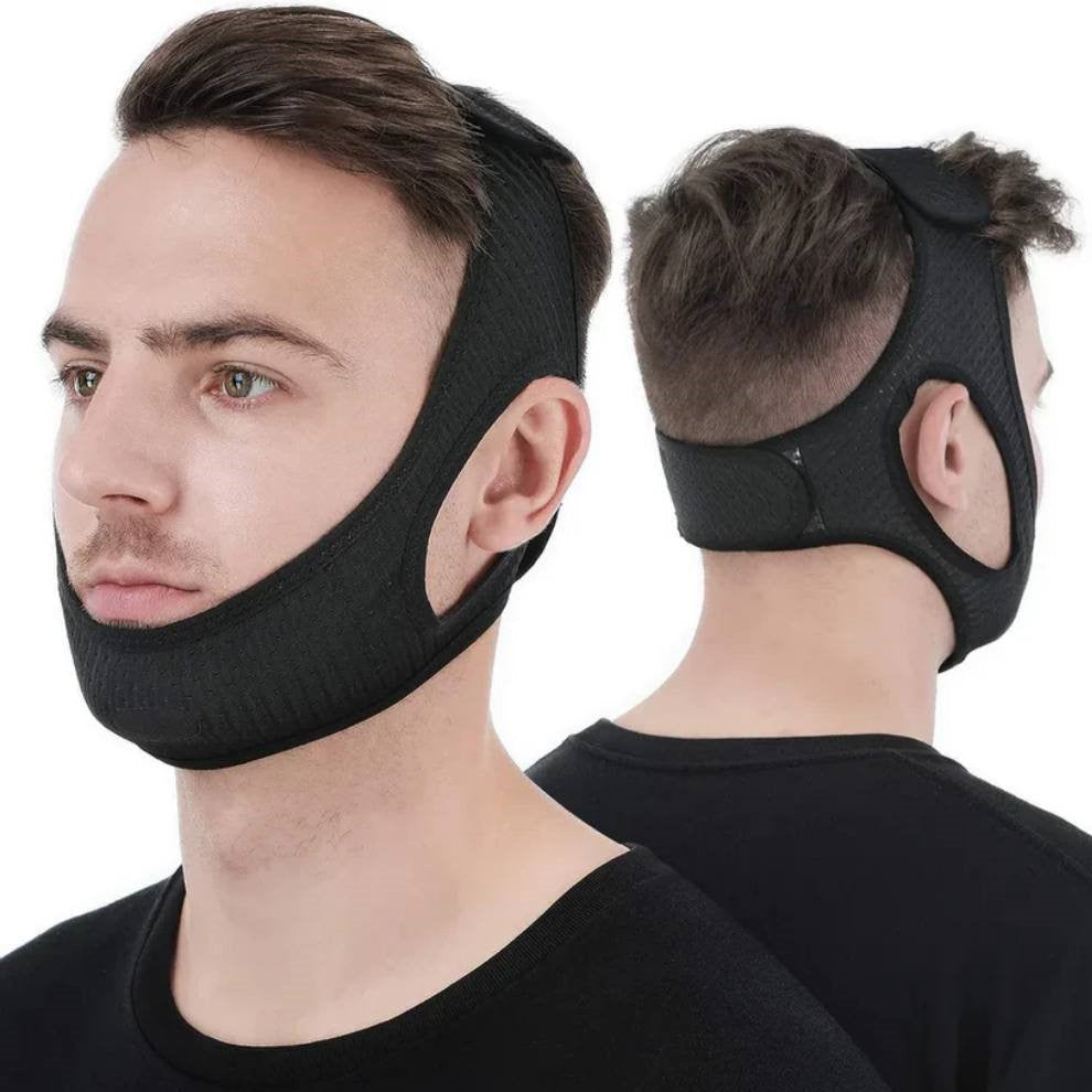 Comfortable Snore Reducing Chin Strap for Better Sleep - Ortekor