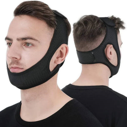 Comfortable Snore Reducing Chin Strap for Better Sleep - Ortekor