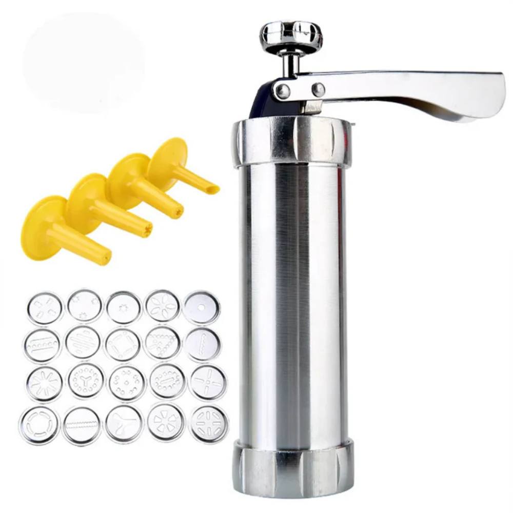 Machine à biscuits Easy Bake avec 20 douilles et 4 embouts