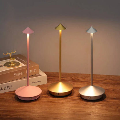 Lampe de bureau LED compacte à intensité variable tactile