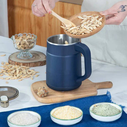 Moulin à grain portatif pour la farine et les céréales fraîches