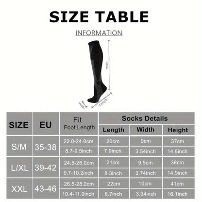 Chaussettes de sport de maintien pour femmes, chaussettes de course anti-humidité