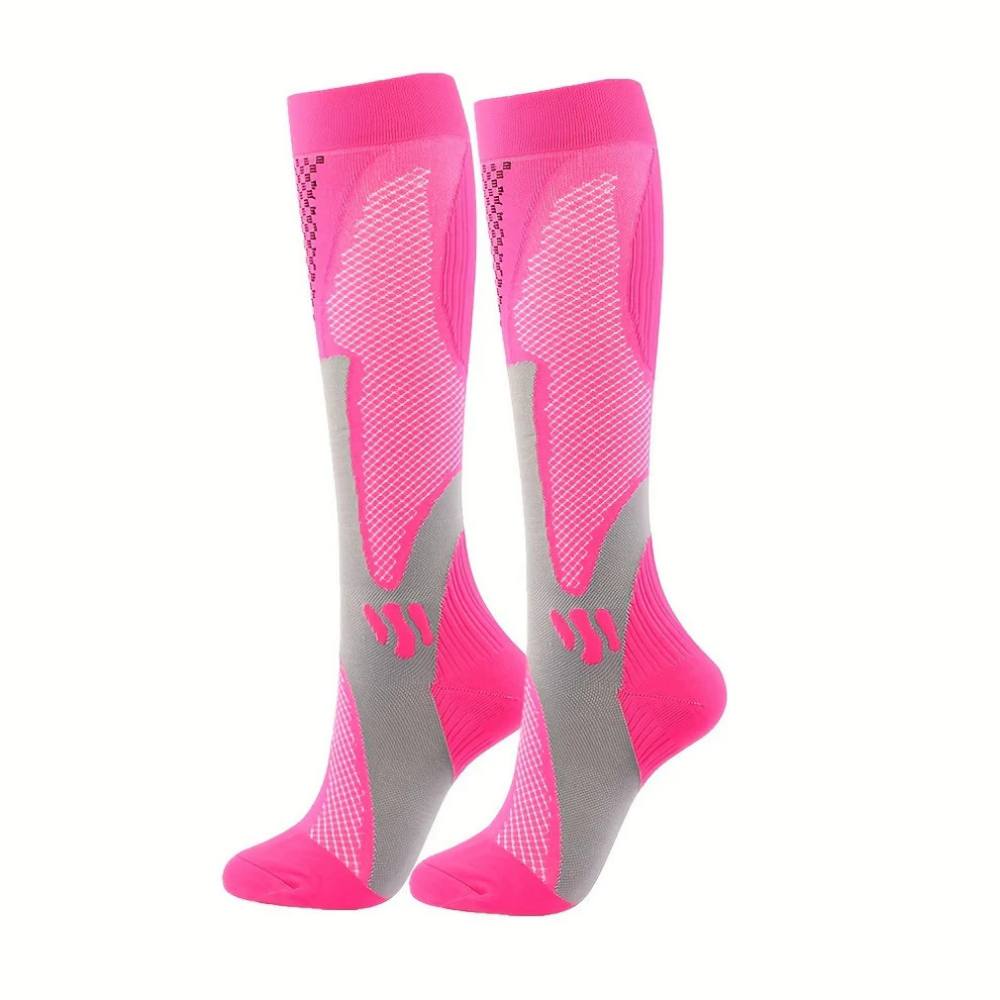Chaussettes de sport de maintien pour femmes, chaussettes de course anti-humidité