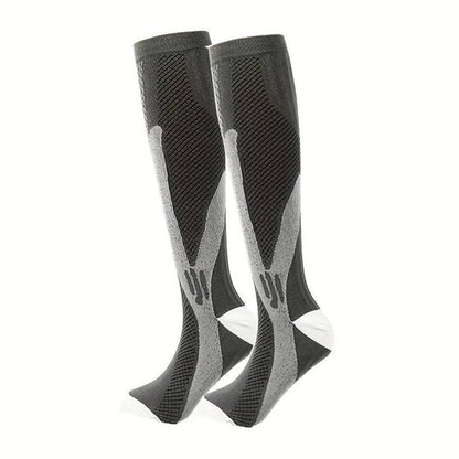 Chaussettes de sport de maintien pour femmes, chaussettes de course anti-humidité