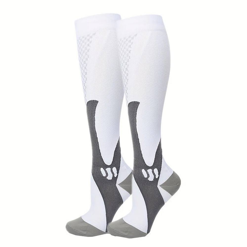 Chaussettes de sport de maintien pour femmes, chaussettes de course anti-humidité