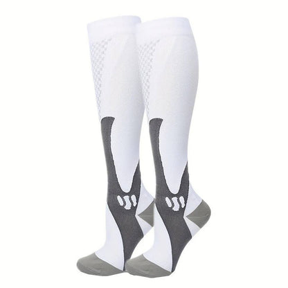 Chaussettes de sport de maintien pour femmes, chaussettes de course anti-humidité