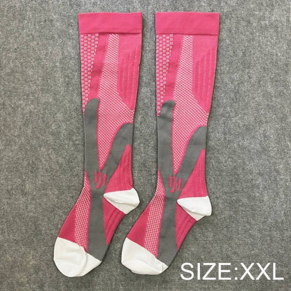 Chaussettes de sport de maintien pour femmes, chaussettes de course anti-humidité