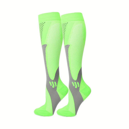 Chaussettes de sport de maintien pour femmes, chaussettes de course anti-humidité
