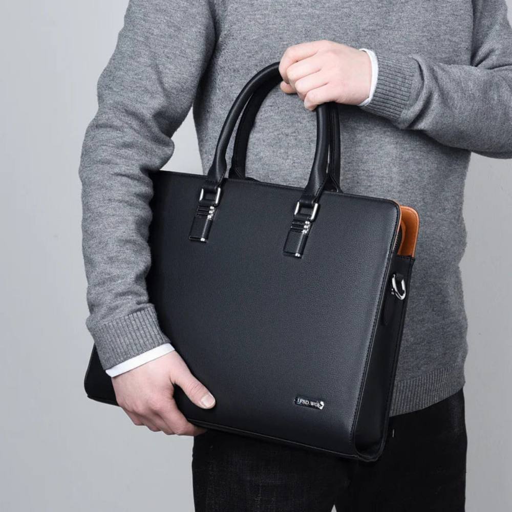 Sac Messager pour Ordinateur Portable Durable pour Homme 14-15 Pouces