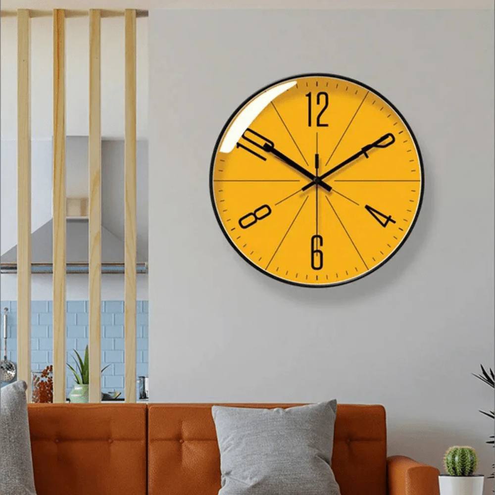 Horloge Murale Simple et Moderne, Mouvement à Quartz Silencieux