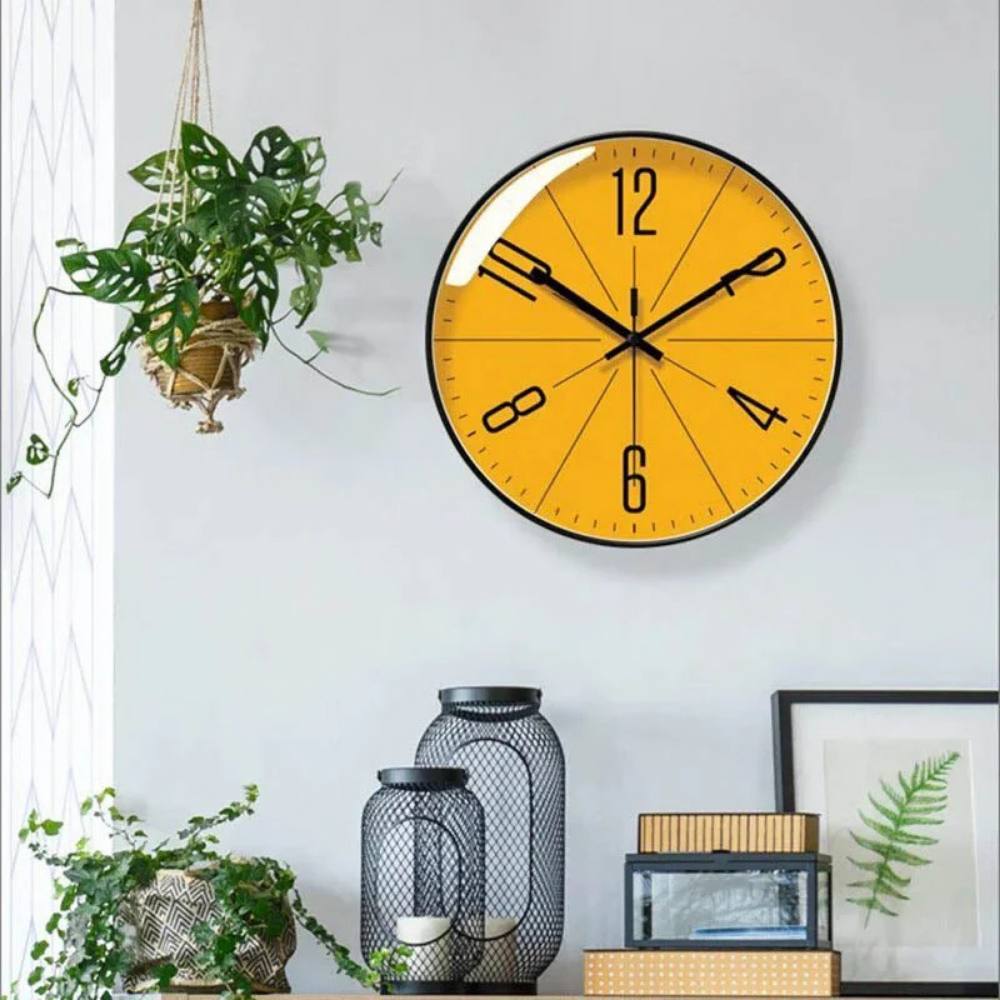 Horloge Murale Simple et Moderne, Mouvement à Quartz Silencieux