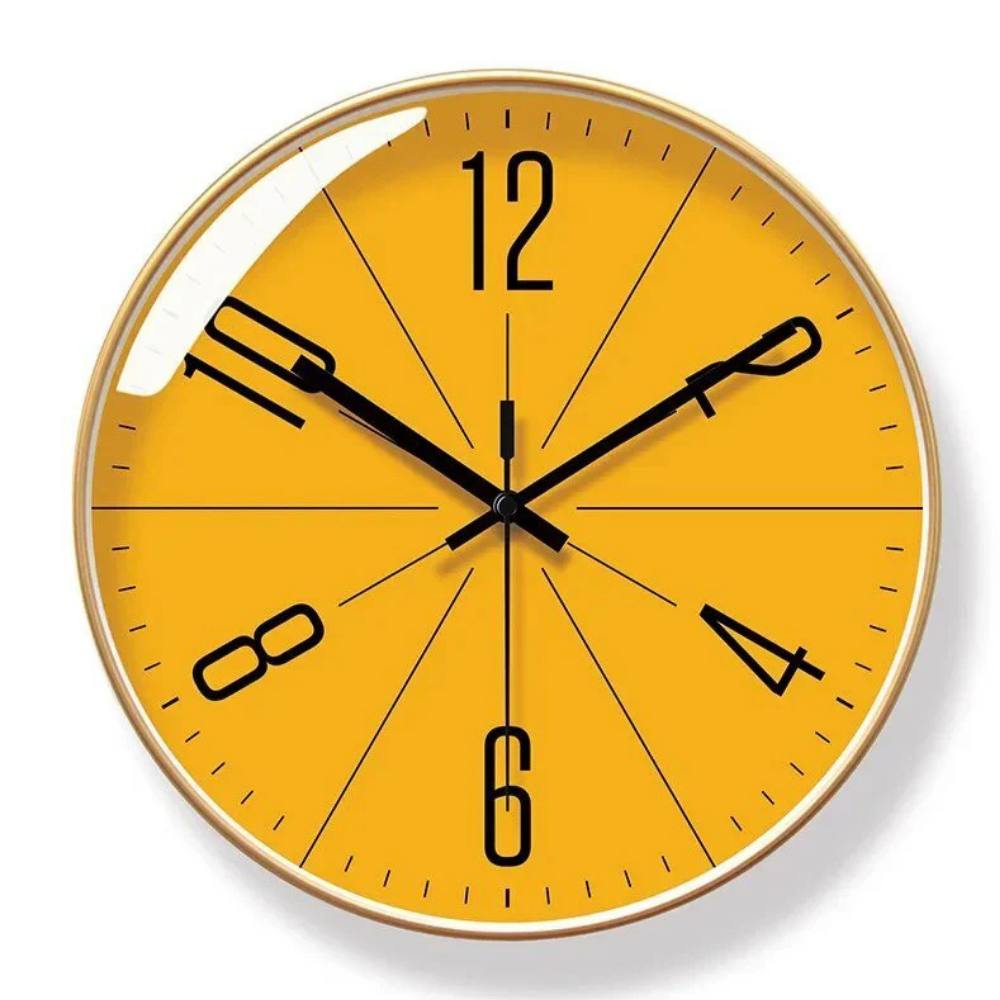 Horloge Murale Simple et Moderne, Mouvement à Quartz Silencieux