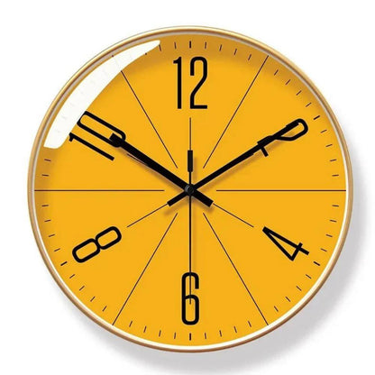 Horloge Murale Simple et Moderne, Mouvement à Quartz Silencieux