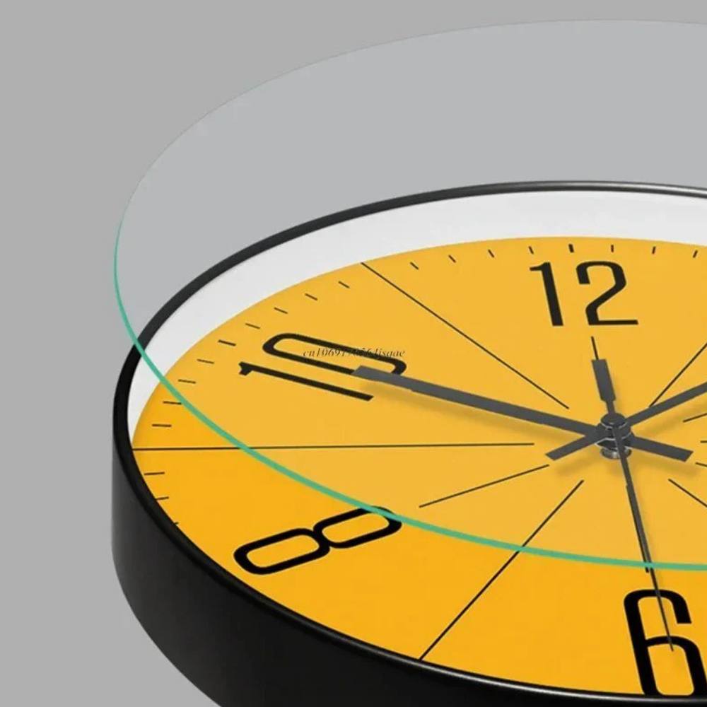 Horloge Murale Simple et Moderne, Mouvement à Quartz Silencieux