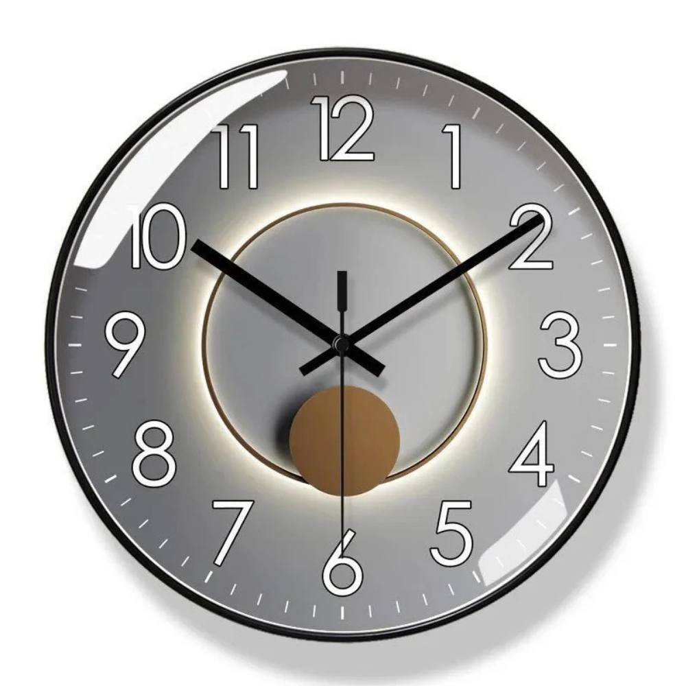 Horloge Murale Simple et Moderne, Mouvement à Quartz Silencieux