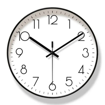 Horloge Murale Simple et Moderne, Mouvement à Quartz Silencieux