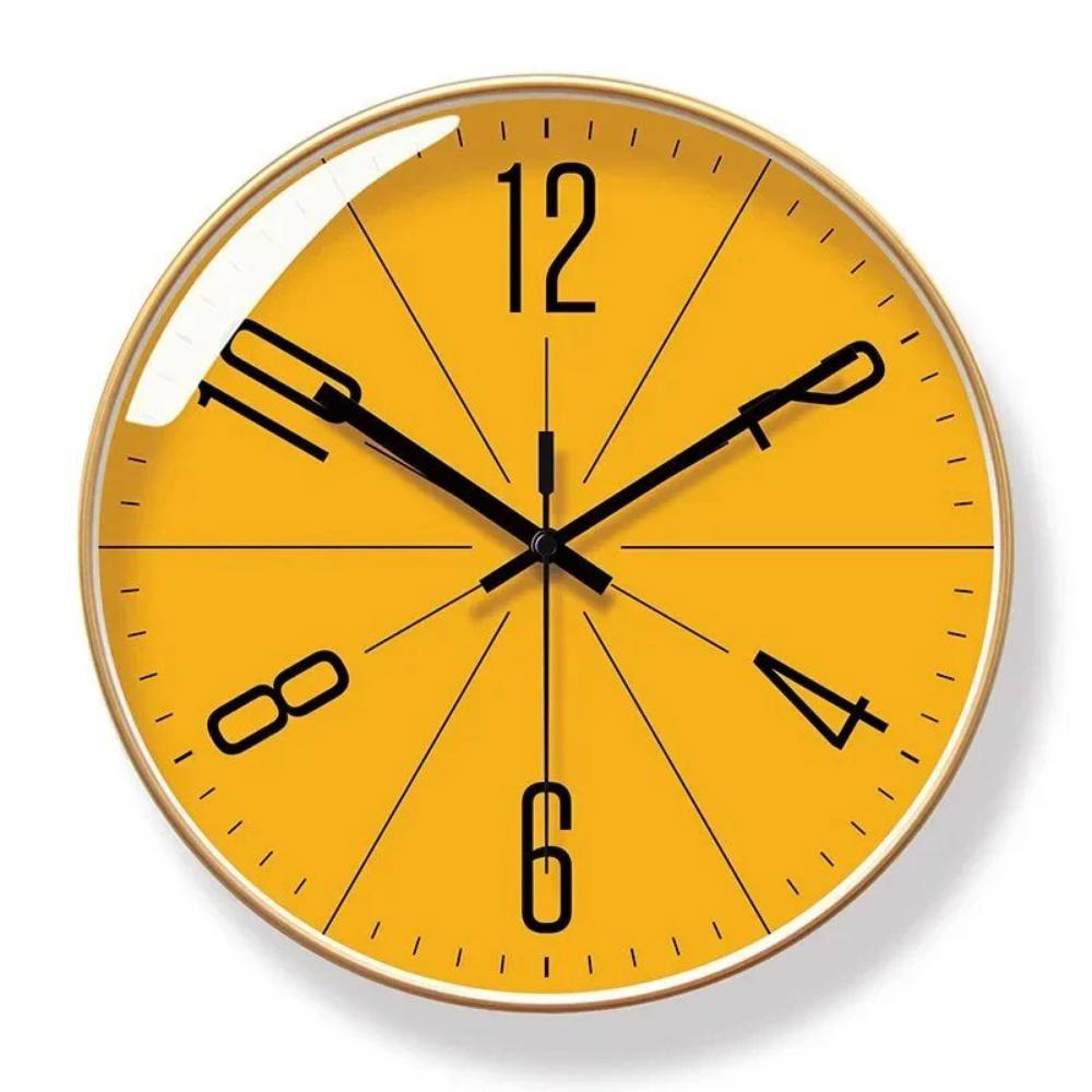 Horloge Murale Simple et Moderne, Mouvement à Quartz Silencieux