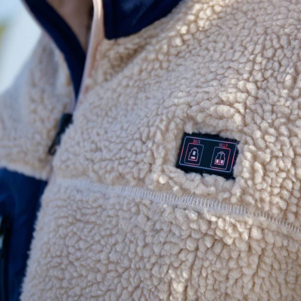 Gilet thermique chaud avec réglages de chaleur personnalisables
