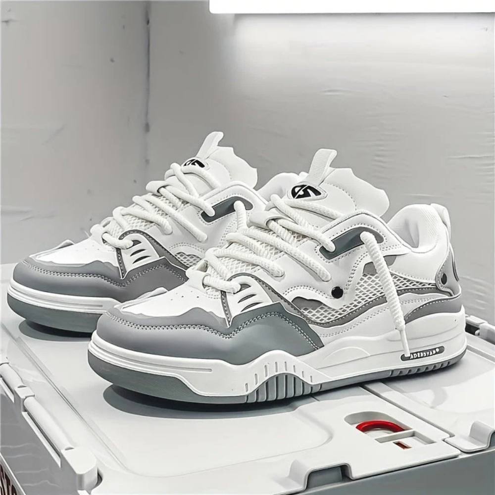 Baskets audacieuses pour hommes, chaussures de sport décontractées à semelle épaisse