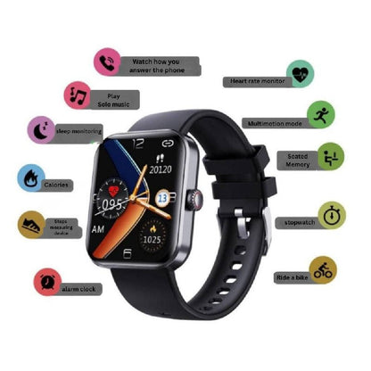 Montre connectée de suivi d'activité premium, moniteur de santé quotidien