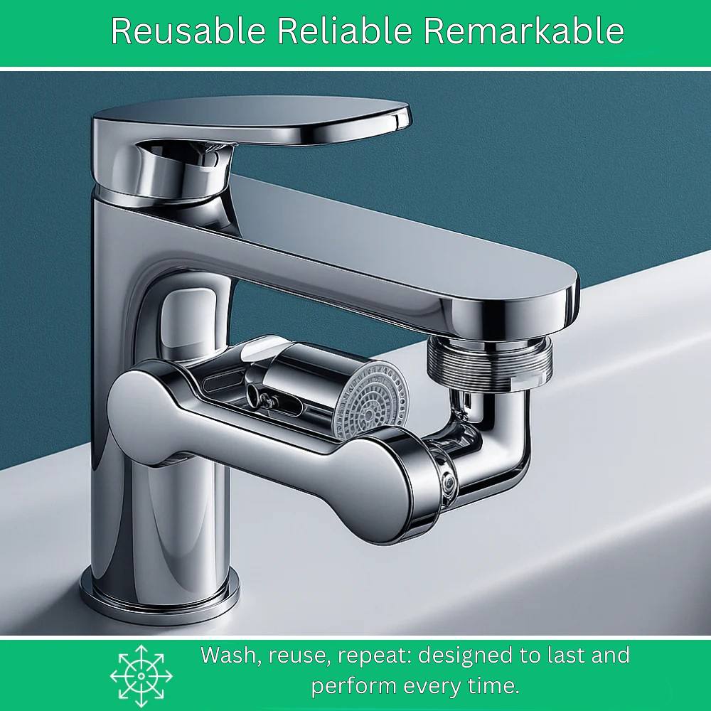 Aérateur de robinet rotatif avec buse économiseur d'eau
