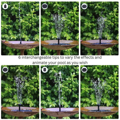 Petit plan d'eau autonome pour jardin