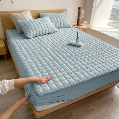 Protège-matelas moelleux en peluche pour un sommeil profond