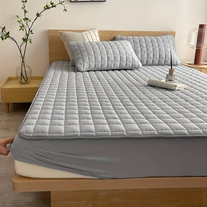 Protège-matelas moelleux en peluche pour un sommeil profond