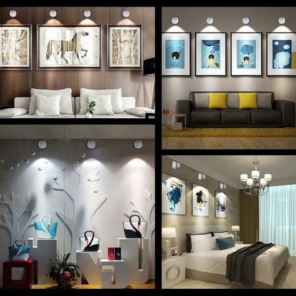 Projecteur LED sans fil lumineux pour la décoration intérieure