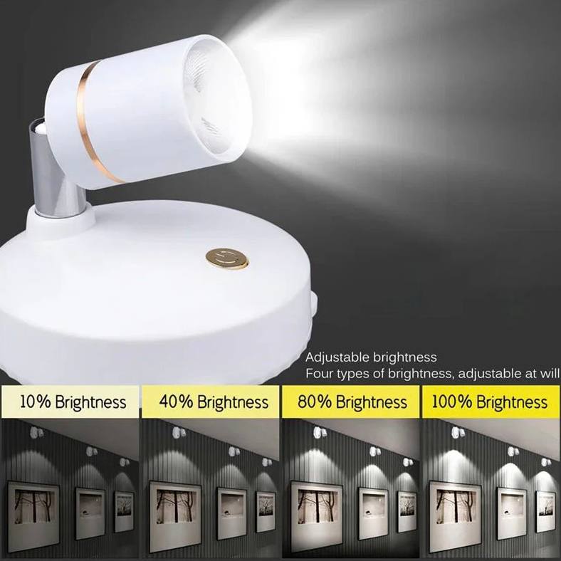 Projecteur LED sans fil lumineux pour la décoration intérieure