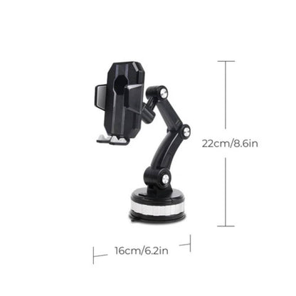 Support de téléphone de voiture Easy Fit avec prise sécurisée et rotation réglable