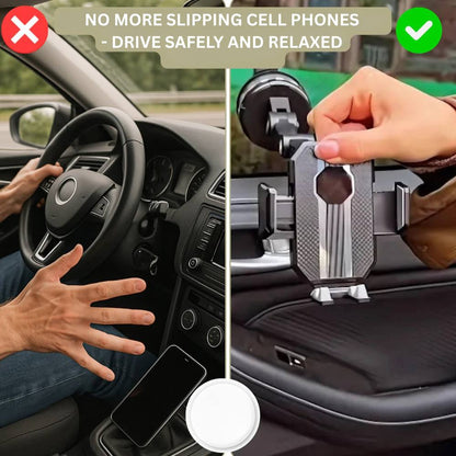Support de téléphone de voiture Easy Fit avec prise sécurisée et rotation réglable