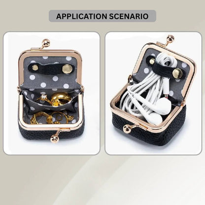 Boîte de rangement à bijoux de voyage compacte