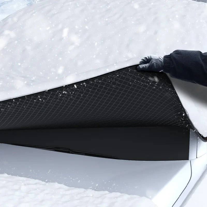 Protection de pare-brise de voiture contre la neige et le givre