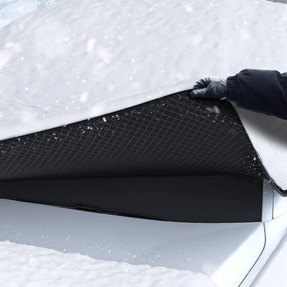 Protection de pare-brise de voiture contre la neige et le givre