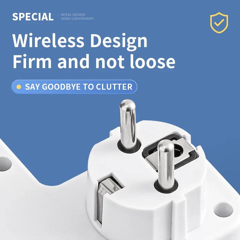 Multiprise parasurtenseur premium avec USB et USB-C