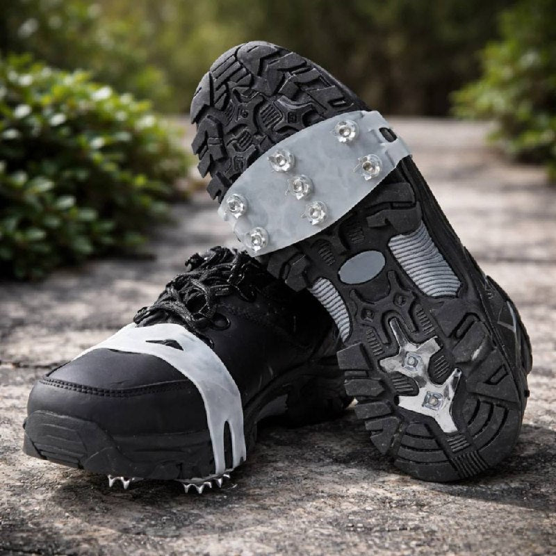 Crampons GripMax pour une marche hivernale en toute sécurité