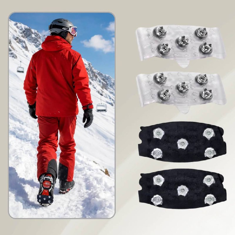 Crampons GripMax pour une marche hivernale en toute sécurité