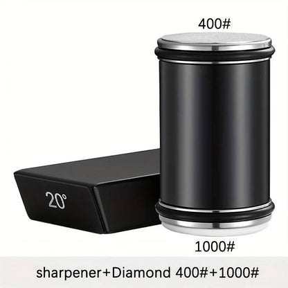 Kit d'affûtage de couteaux premium avec angles réglables