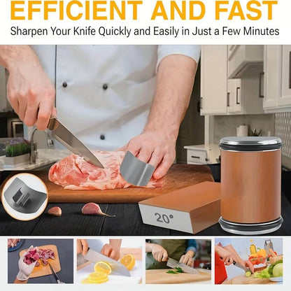 Kit d'affûtage de couteaux premium avec angles réglables