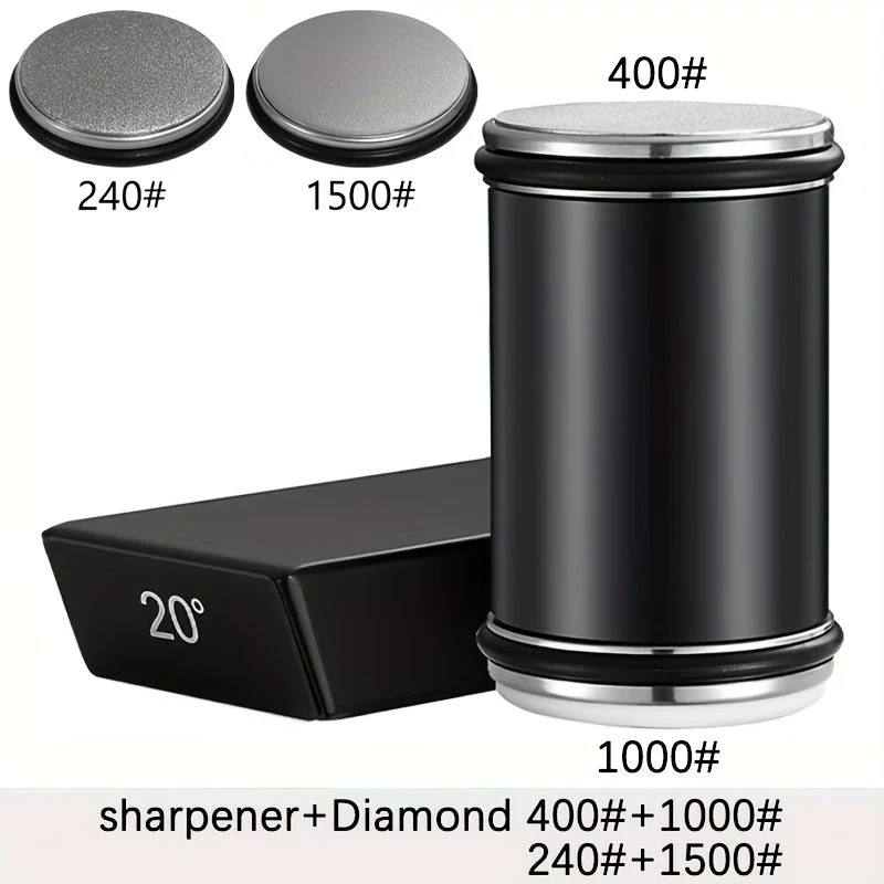 Kit d'affûtage de couteaux premium avec angles réglables