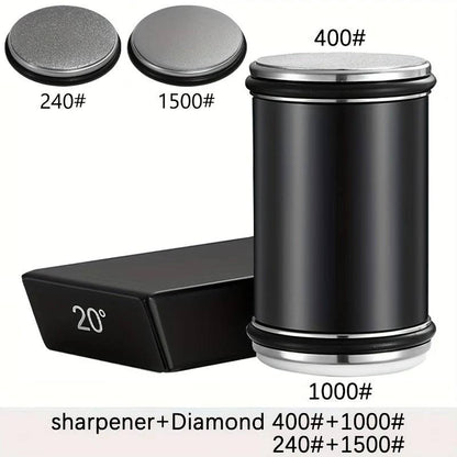 Kit d'affûtage de couteaux premium avec angles réglables