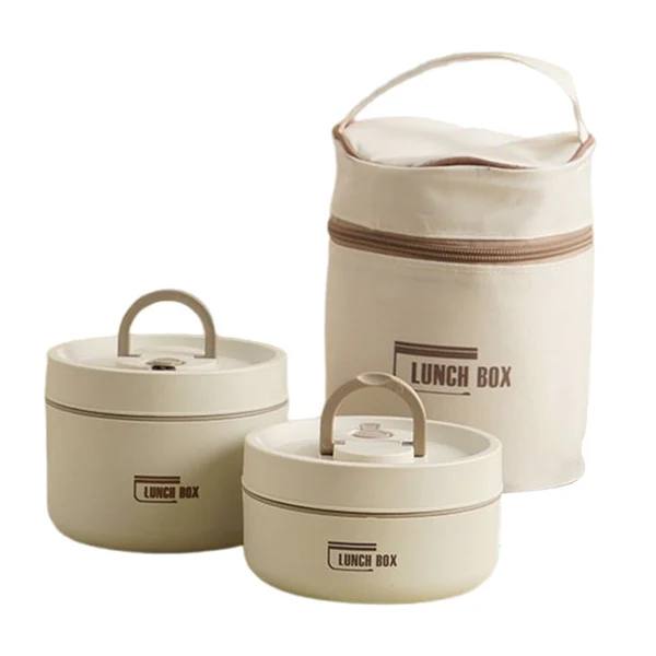 Ensemble de 3 boîtes repas isothermes et étanches