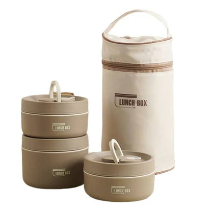 Ensemble de 3 boîtes repas isothermes et étanches