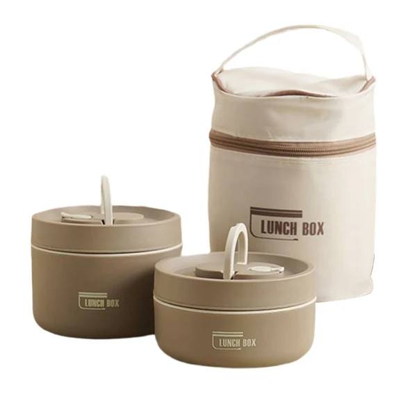 Ensemble de 3 boîtes repas isothermes et étanches