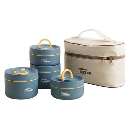 Ensemble de 3 boîtes repas isothermes et étanches