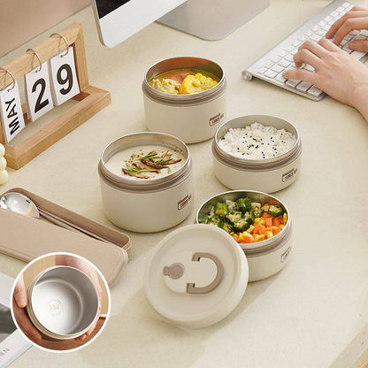 Ensemble de 3 boîtes repas isothermes et étanches