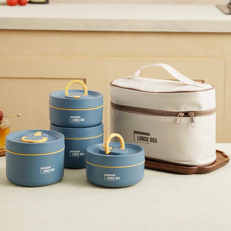 Ensemble de 3 boîtes repas isothermes et étanches